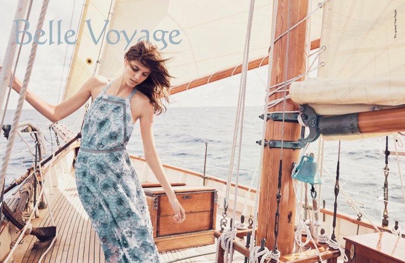 Antonina Petkovic stars in South Coast Plaza's spring 2016 catalog