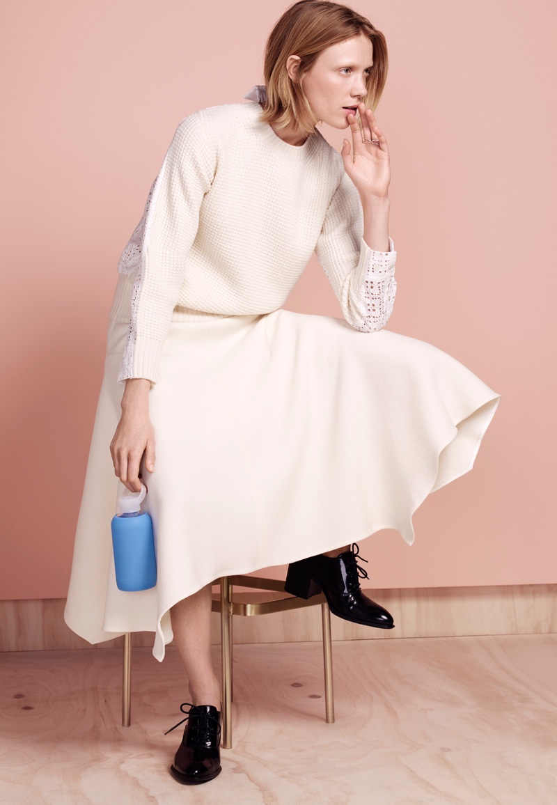 An image from bkr bottle's spring 2016 campaign