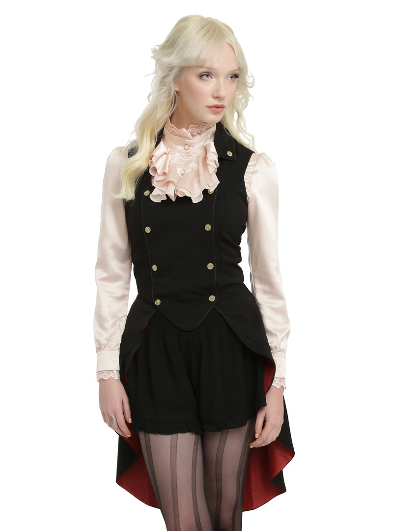 Alice Through the Looking Glass Mad Hatter Military Vest