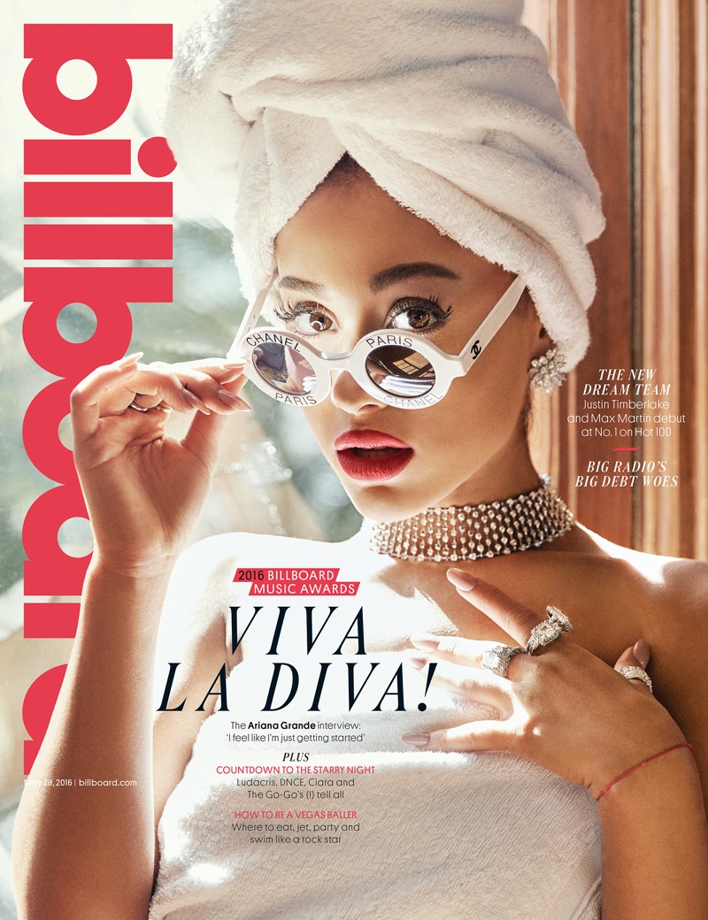 Ariana Grande on Billboard Magazine May 28, 2016 Cover