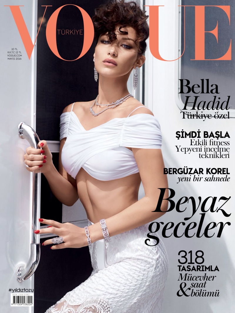 Bella Hadid on Vogue Turkey May 2016 Cover