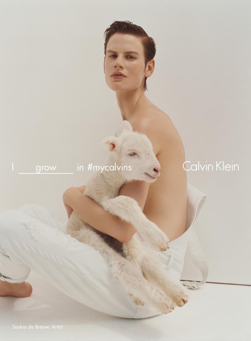 Saskia de Brauw stars in Calvin Klein spring 2016 campaign