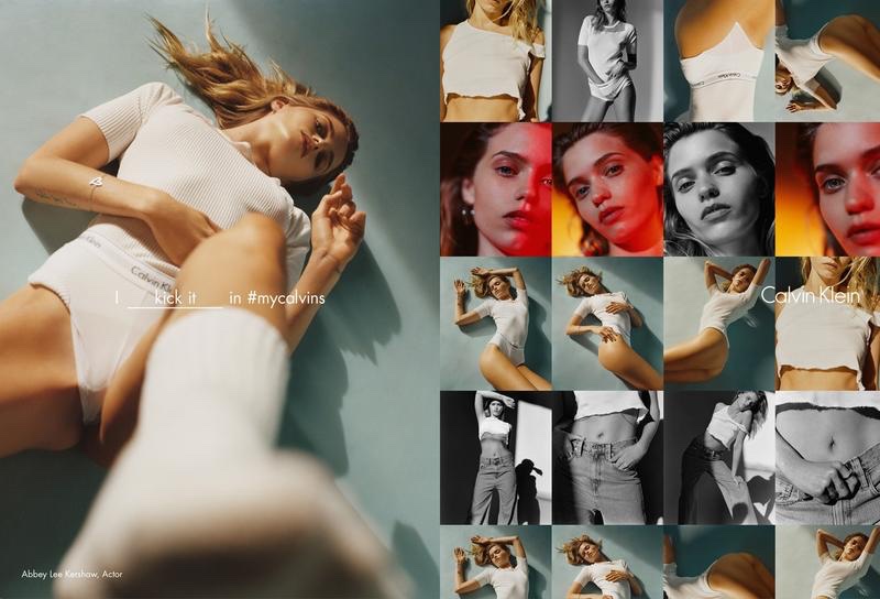 Abbey Lee Kershaw stars in Calvin Klein spring 2016 campaign