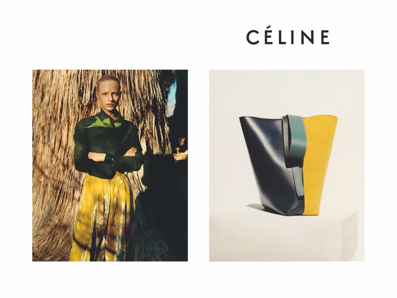 Frederikke Sofie stars in Celine's pre-fall 2016 campaign