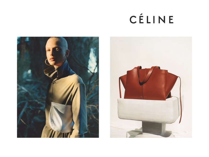 Frederikke Sofie stars in Celine's pre-fall 2016 campaign