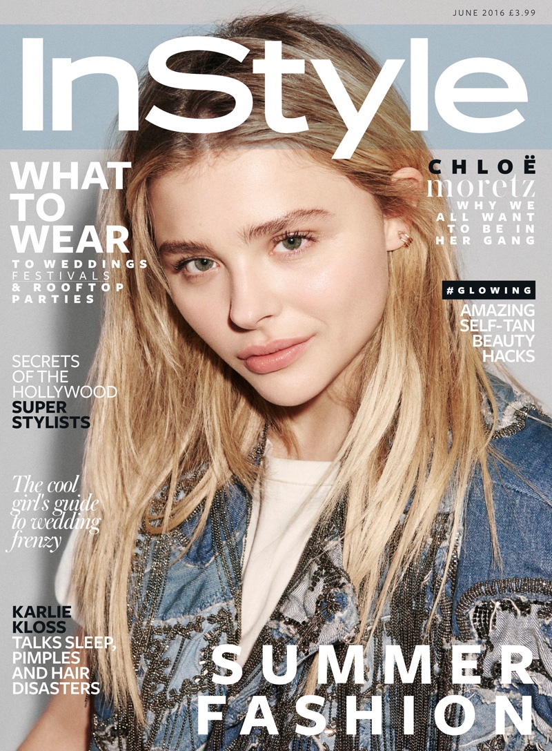 Chloe Grace Moretz on InStyle UK June 2016 Cover