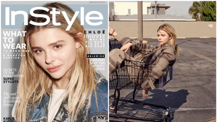 Chloe Grace Moretz Fronts InStyle UK, Reveals Why She Called Out Kim K