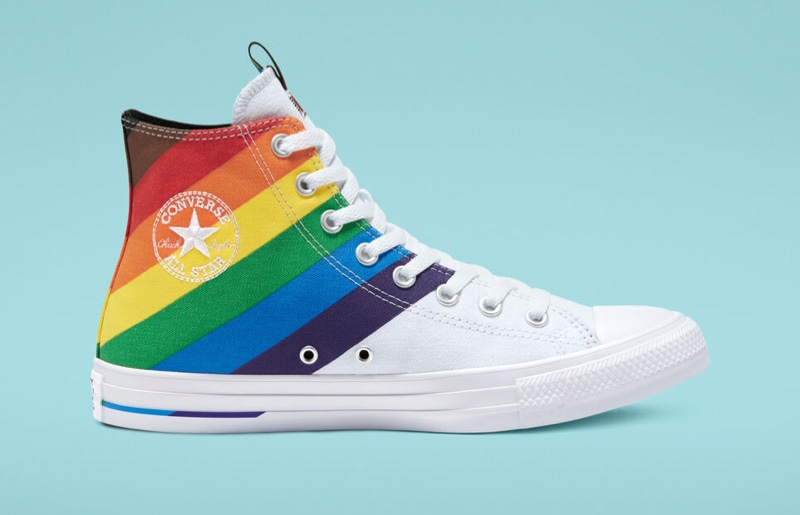 new rainbow converse