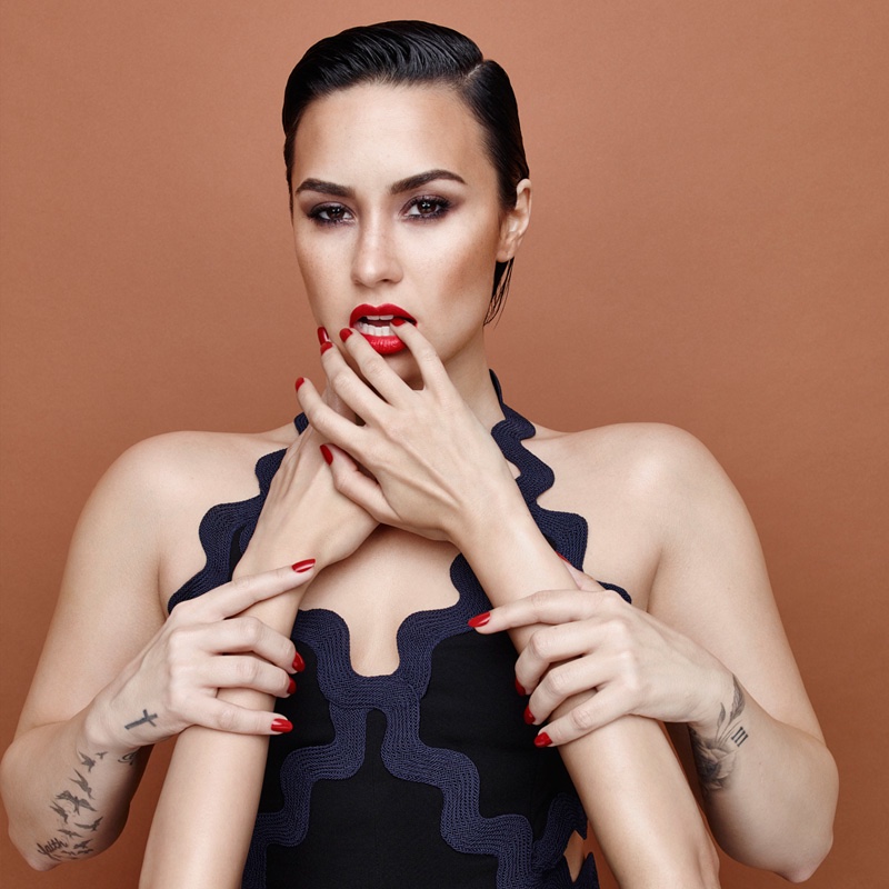 Demi Lovato stars in Refinery29 photo shoot