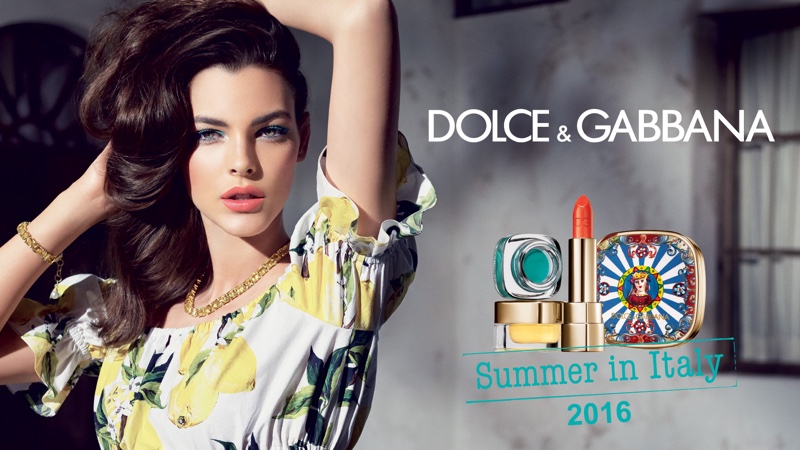 Dolce & Gabbana Summer in Italy makeup campaign 2016