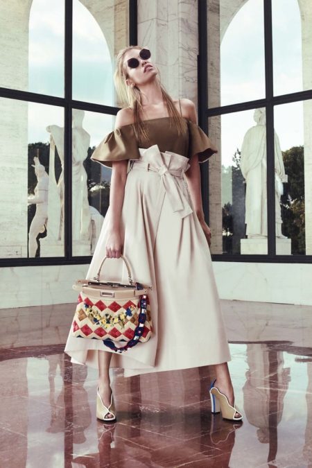 Fendi Turns Up the Graphics for Resort 2017