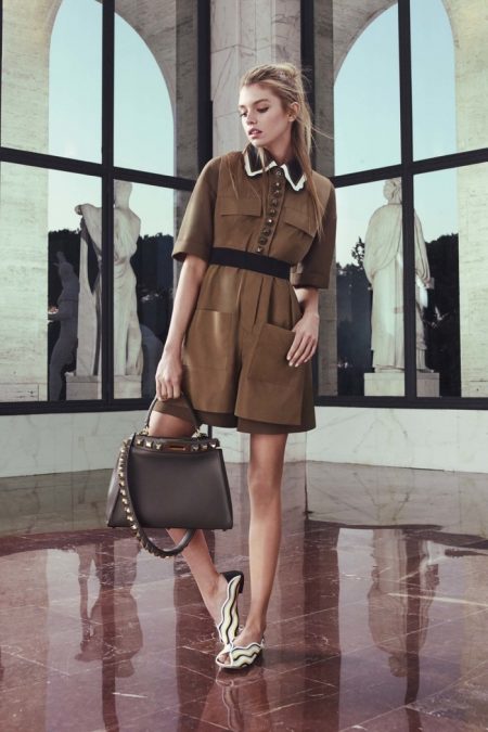 Fendi Turns Up the Graphics for Resort 2017