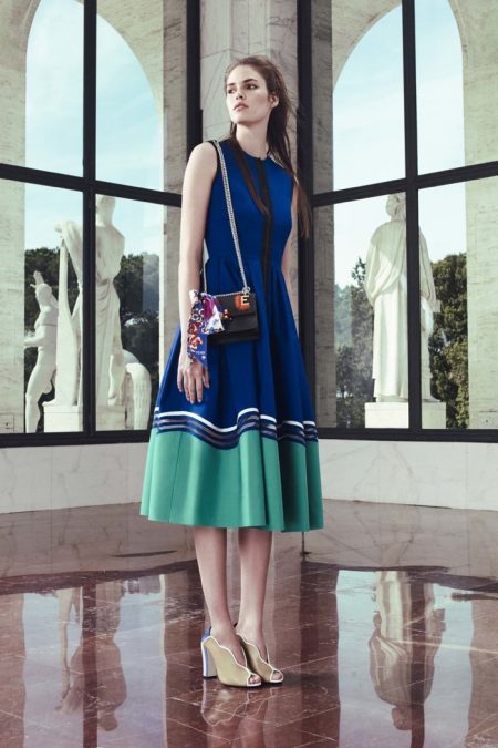 Fendi Turns Up the Graphics for Resort 2017