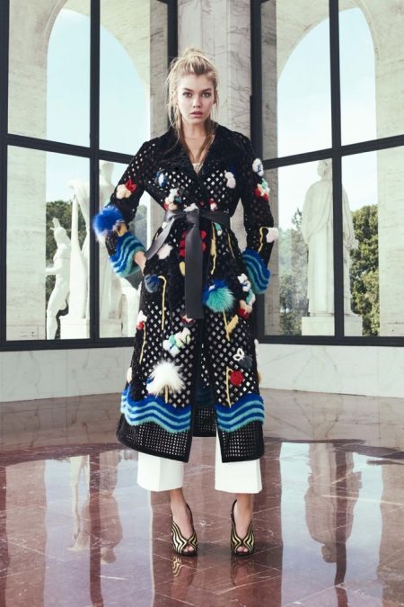 Fendi Turns Up the Graphics for Resort 2017