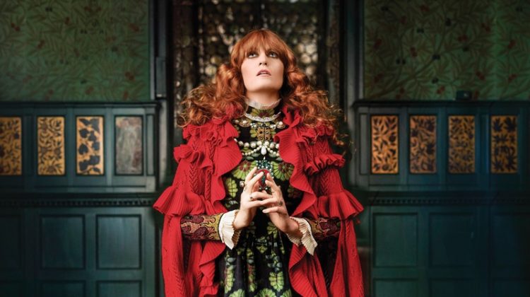 Florence Welch Goes Baroque in Gucci for BAZAAR Shoot