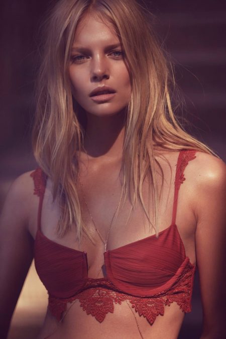 Marloes Horst Sizzles in For Love & Lemons' Latest Swimsuit Styles