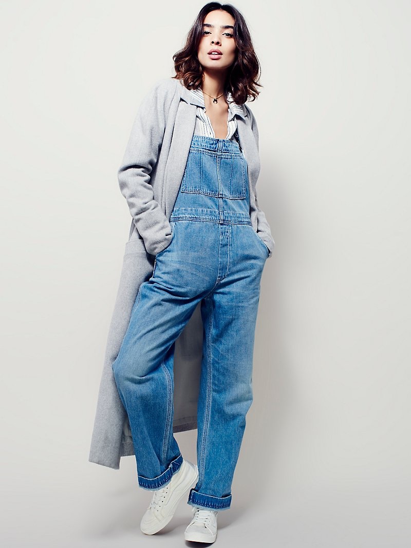 Free People Davis Slouchy Overalls