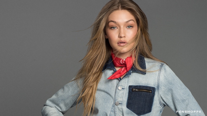 Gigi Hadid stars in Penshoppe's 2016 Denim Lab campaign