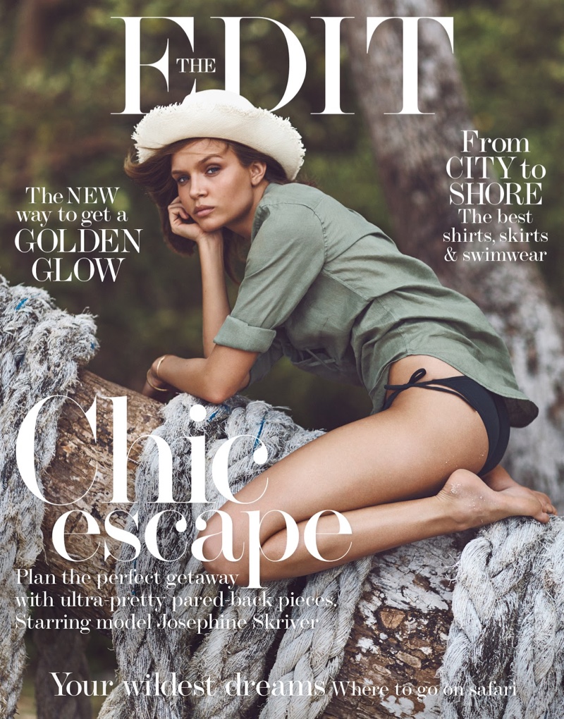Josephine Skriver on The Edit May 26, 2016 Cover