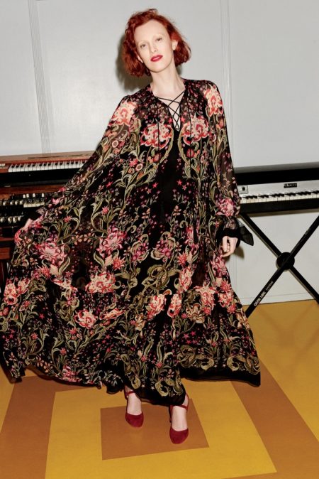 Karen Elson Explores Nashville for Bergdorf Goodman's Pre-Fall Catalog
