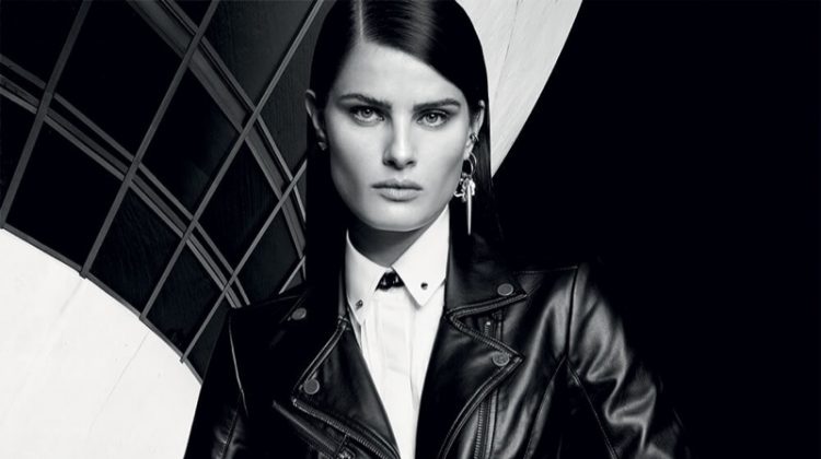 Isabeli Fontana is Rebel Chic in Karl Lagerfeld for Riachuelo Ads