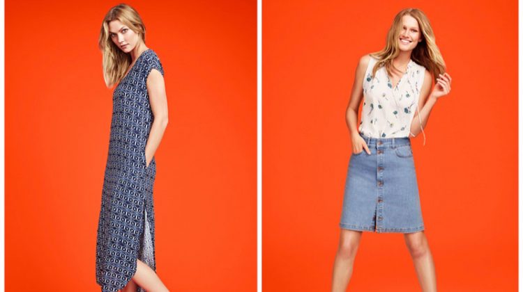 Karlie Kloss & Toni Garrn Shine in Joe Fresh’s Summer Campaign