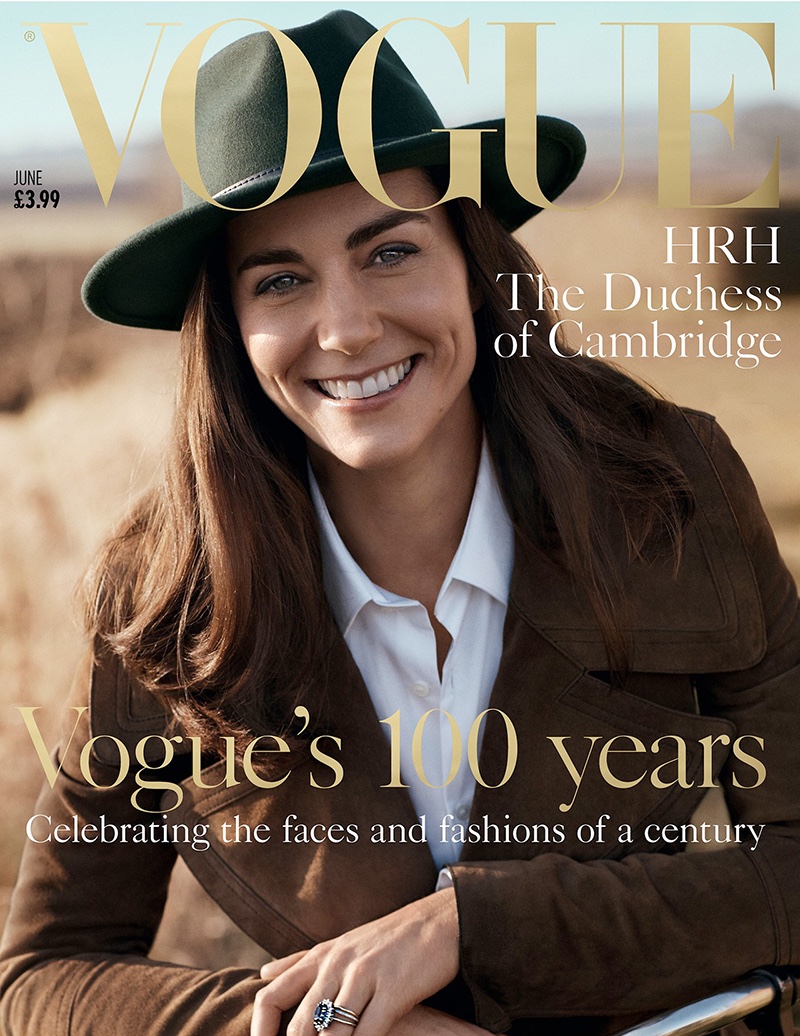 Kate Middleton on Vogue UK June 2016 Cover