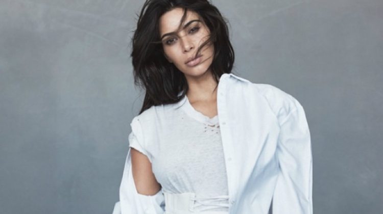 Kim Kardashian Wears Yeezy for Her Second Vogue Australia Cover