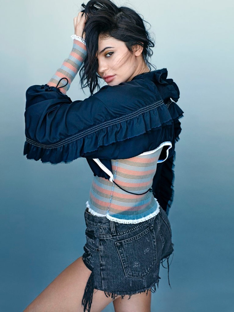 Kylie Jenner tells the magazine she considers herself a feminist