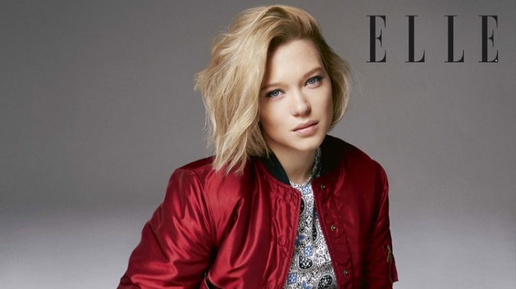 Lea Seydoux Stars in ELLE UK, Talks Going Naked on Film