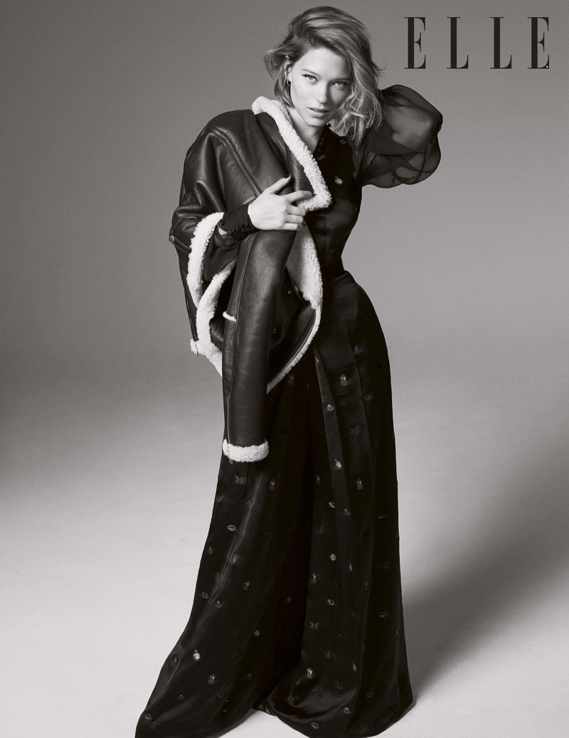 Lea Seydoux Stars In Elle Uk Talks Going Naked On Film