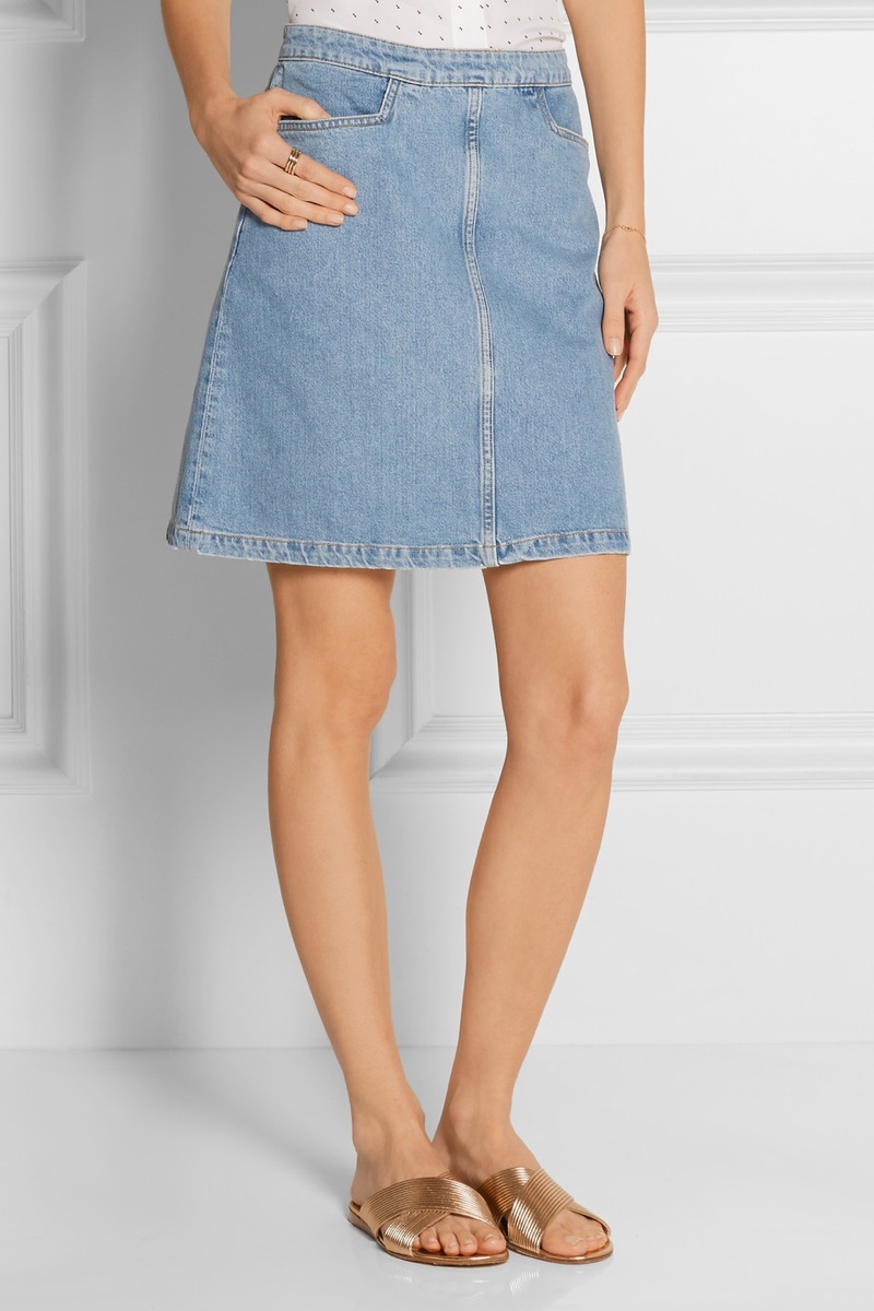 M.i.h Jeans Decade Denim Mini Skirt