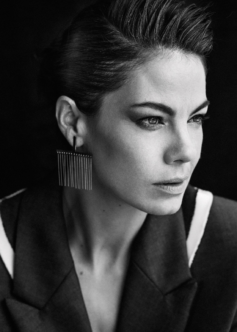 Michelle Monaghan poses for Interview Magazine online