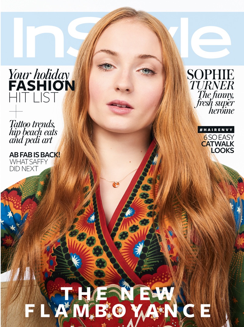 Sophie Turner on InStyle UK July 2016 Cover