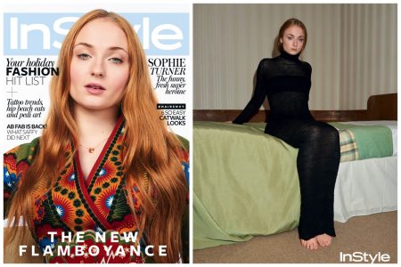 Sophie Turner Poses for InStyle UK, Talks Growing Up in the Public Spotlight Sophie Turner Poses for InStyle UK, Talks Growing Up in the Public Spotlight