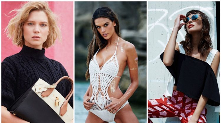 Week in Review | Alessandra Ambrosio Launches Flash Tattoos, Lea Seydoux for Louis Vuitton + More