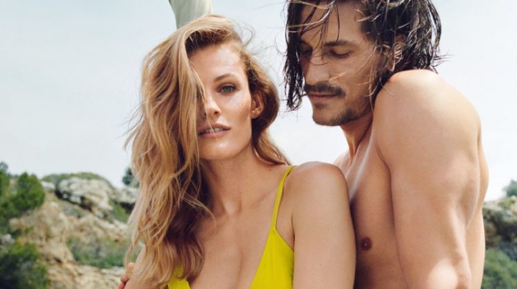 Edita Vilkeviciute Hits the Beach for Zara Home’s Summer Line
