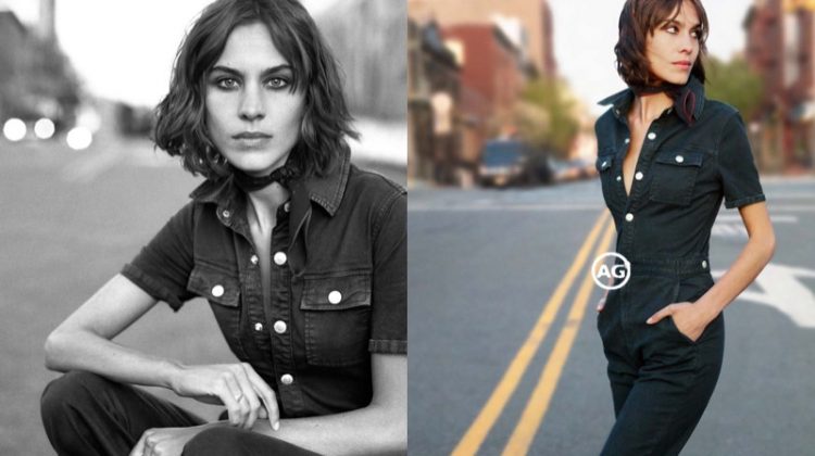 Alexa Chung is Pure Cool in AG Jeans Fall 2016 Ads