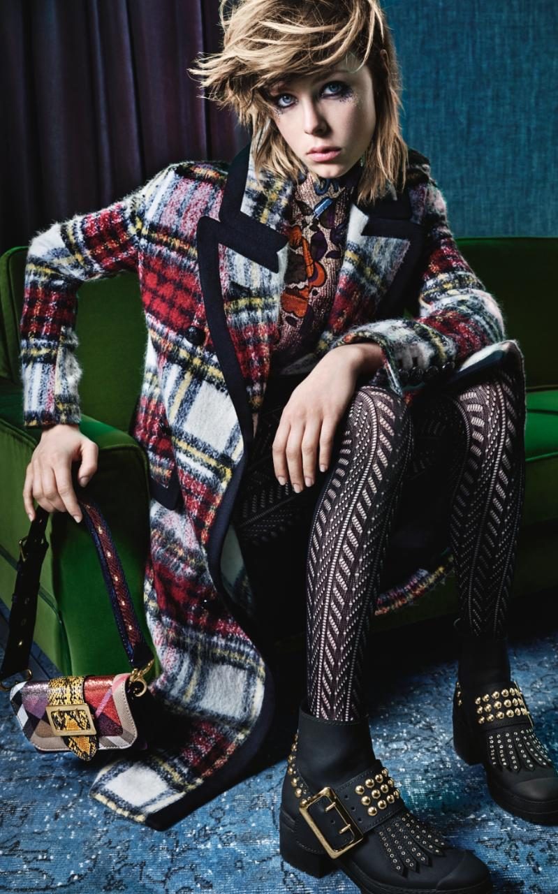 Edie Campbell stars in Burberry's June 2016 campaign
