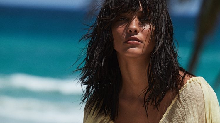Cora Emmanuel Wears Relaxed Beach Fashions for Vogue Mexico