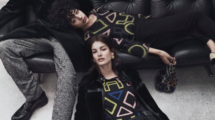 Emporio Armani Focuses on Bold Prints for Fall ’16 Campaign