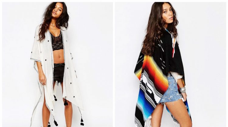 Cover Up in One of These Boho Chic Ponchos
