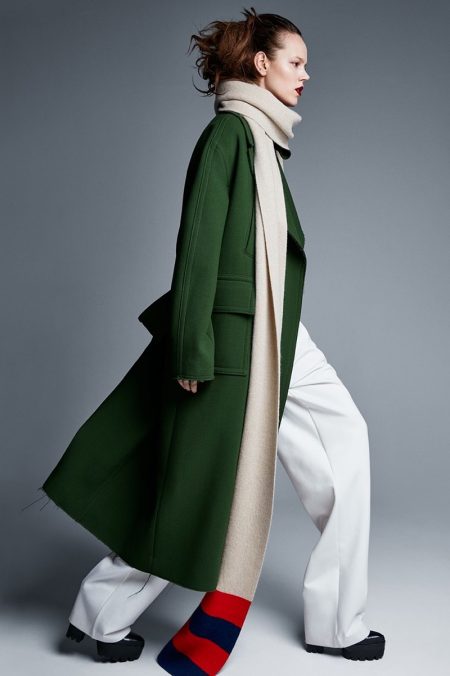 Freja Beha Erichsen Poses in Statement Making Styles for Vogue UK