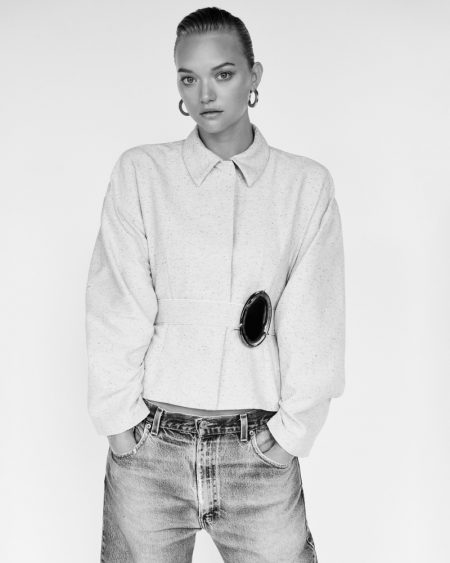 Gemma Ward Wears Pared Down Looks for Unconditional Magazine