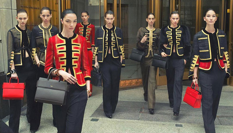 Givenchy unveils fall-winter 2016 campaign starring Bella Hadid, Mariacarla Boscono, Lily Aldridge and more models