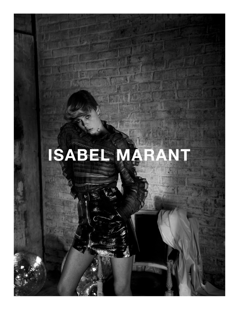 An image from Isabel Marant's fall-winter 2016 campaign