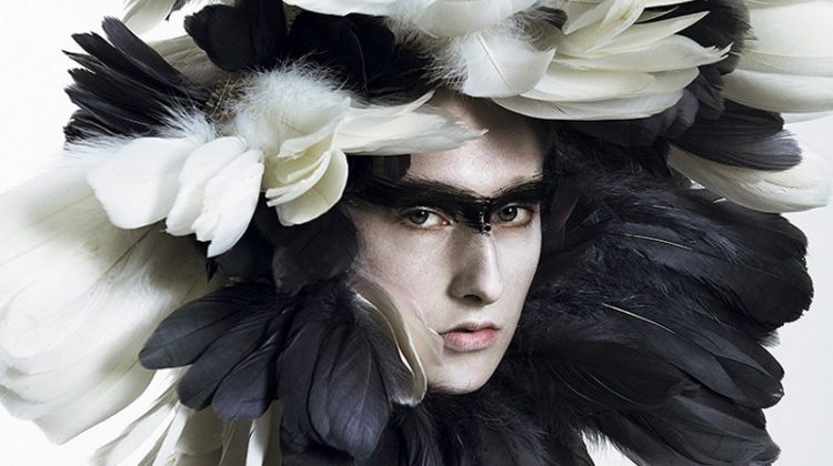 Jay Wright Models Seriously Stunning Makeup Looks for Vogue Ukraine