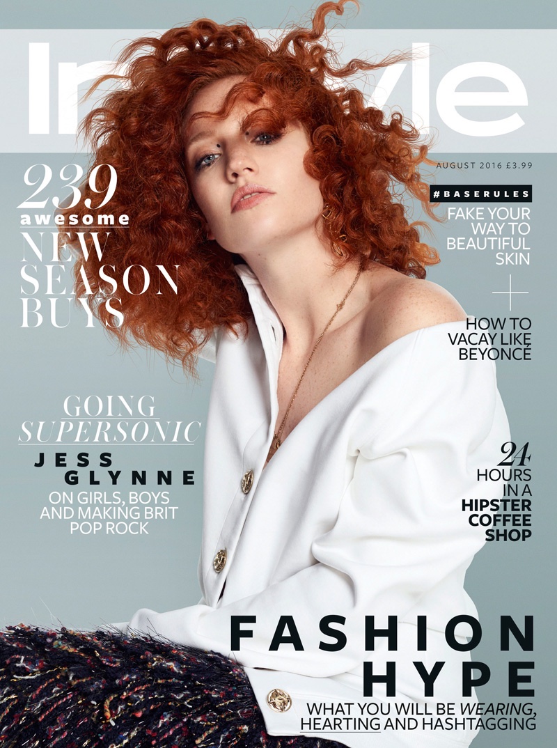 Jess Glynne on InStyle UK August 2016 Cover