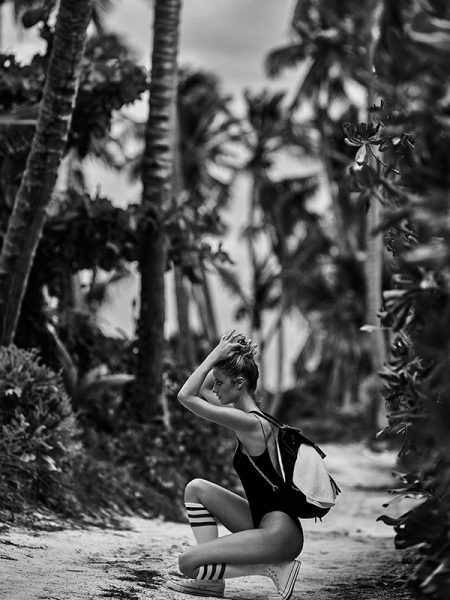 Kate Bock is the Ultimate Beach Babe in TELVA Magazine