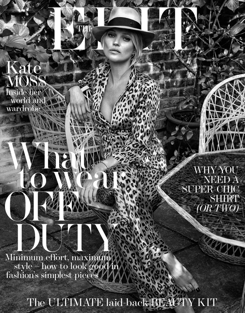 Kate Moss on The Edit June 2, 2016 Cover